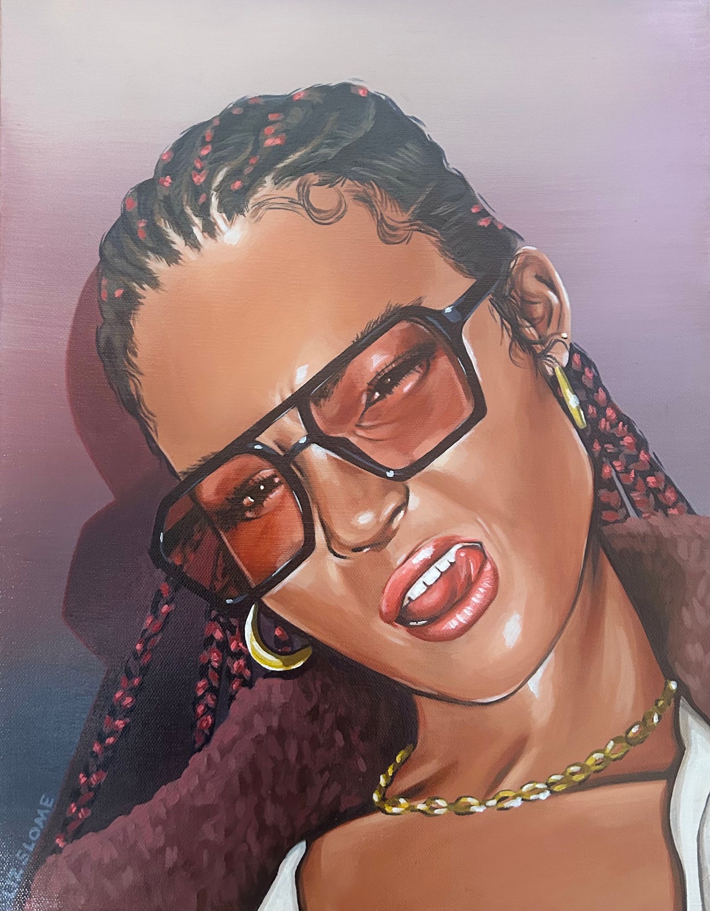 Girl with Braids 2024