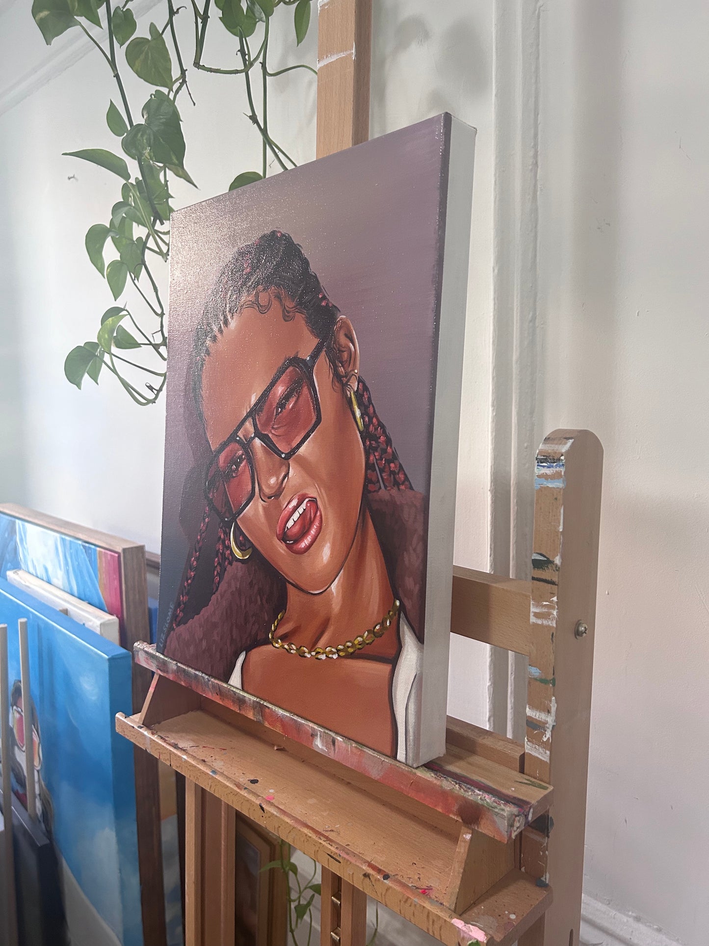 Girl with Braids 2024