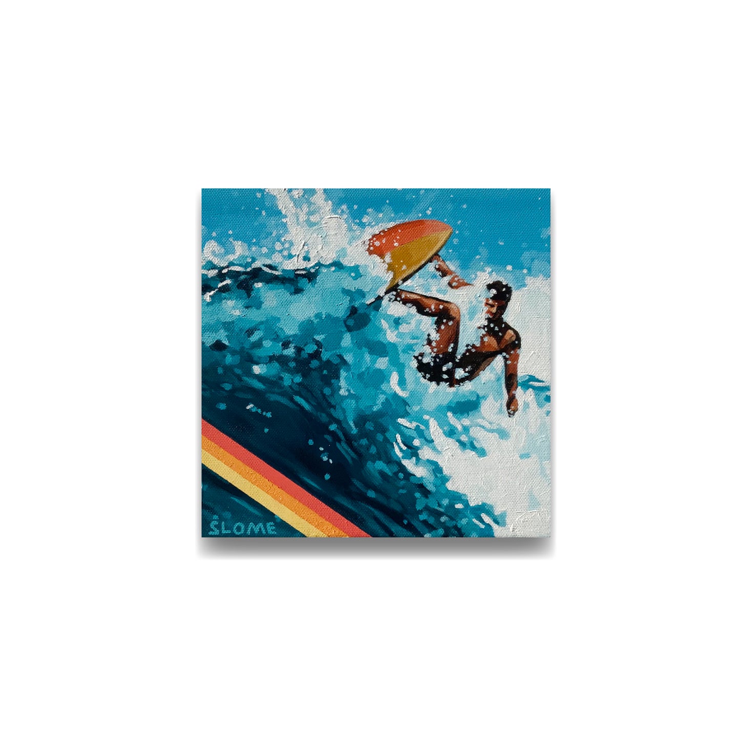 Off the Lip (Framed)