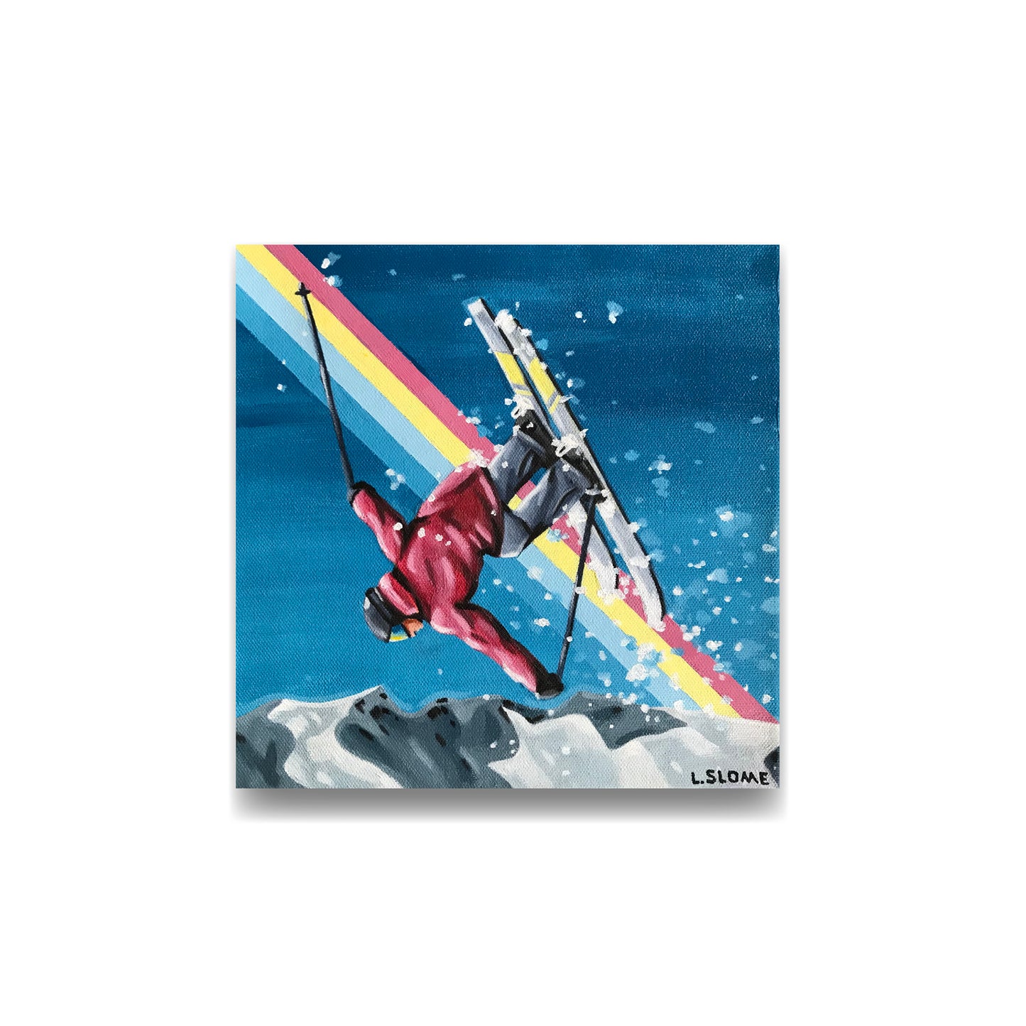 Mini Skier I & II (Framed)