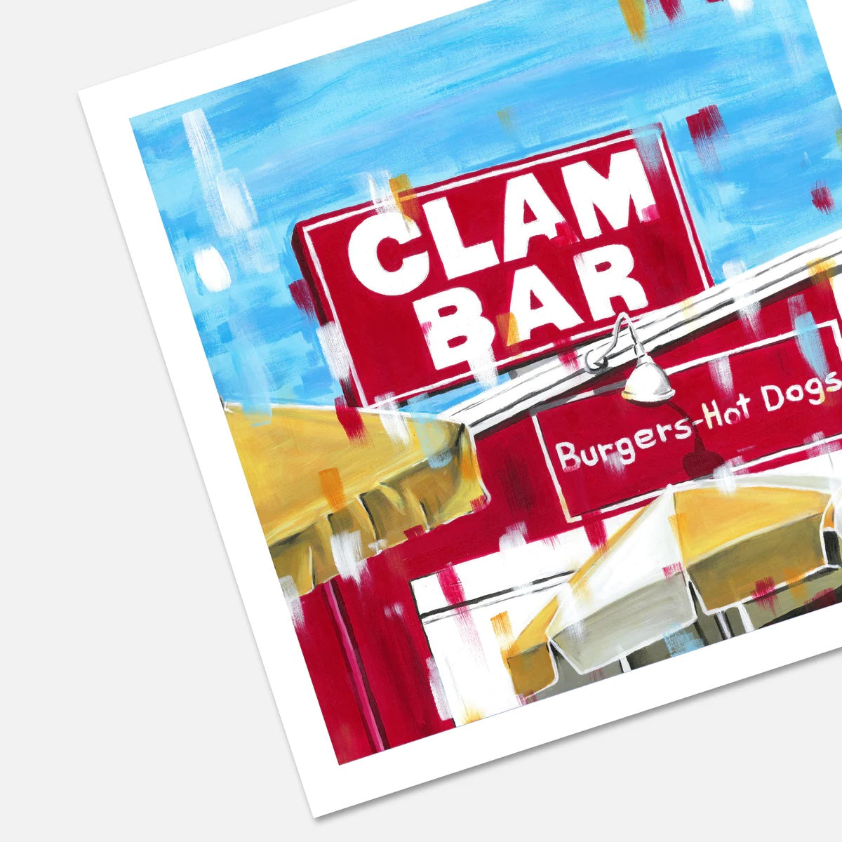 Clam Bar Print