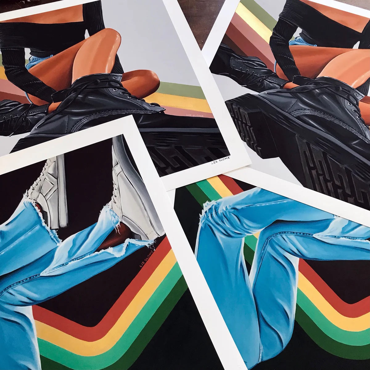 Here We Go Again Print