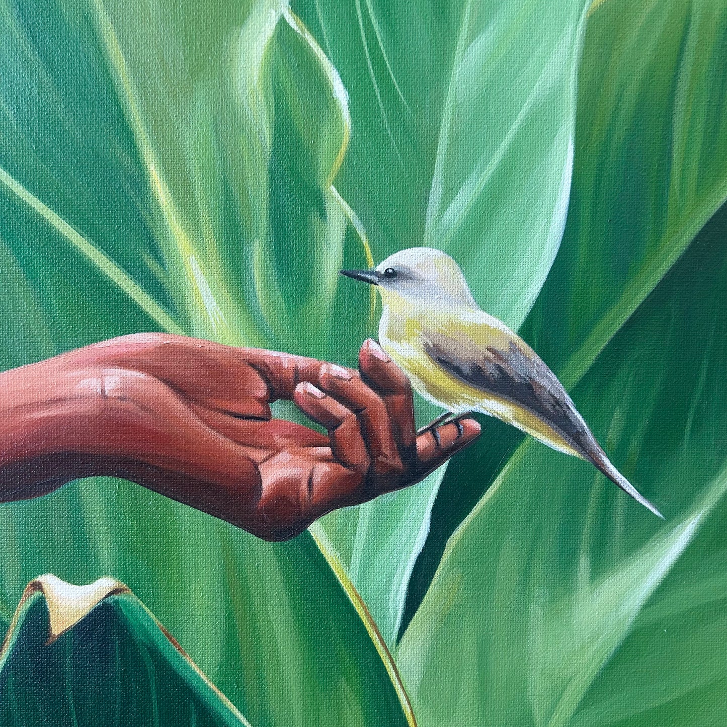 Me with Bird