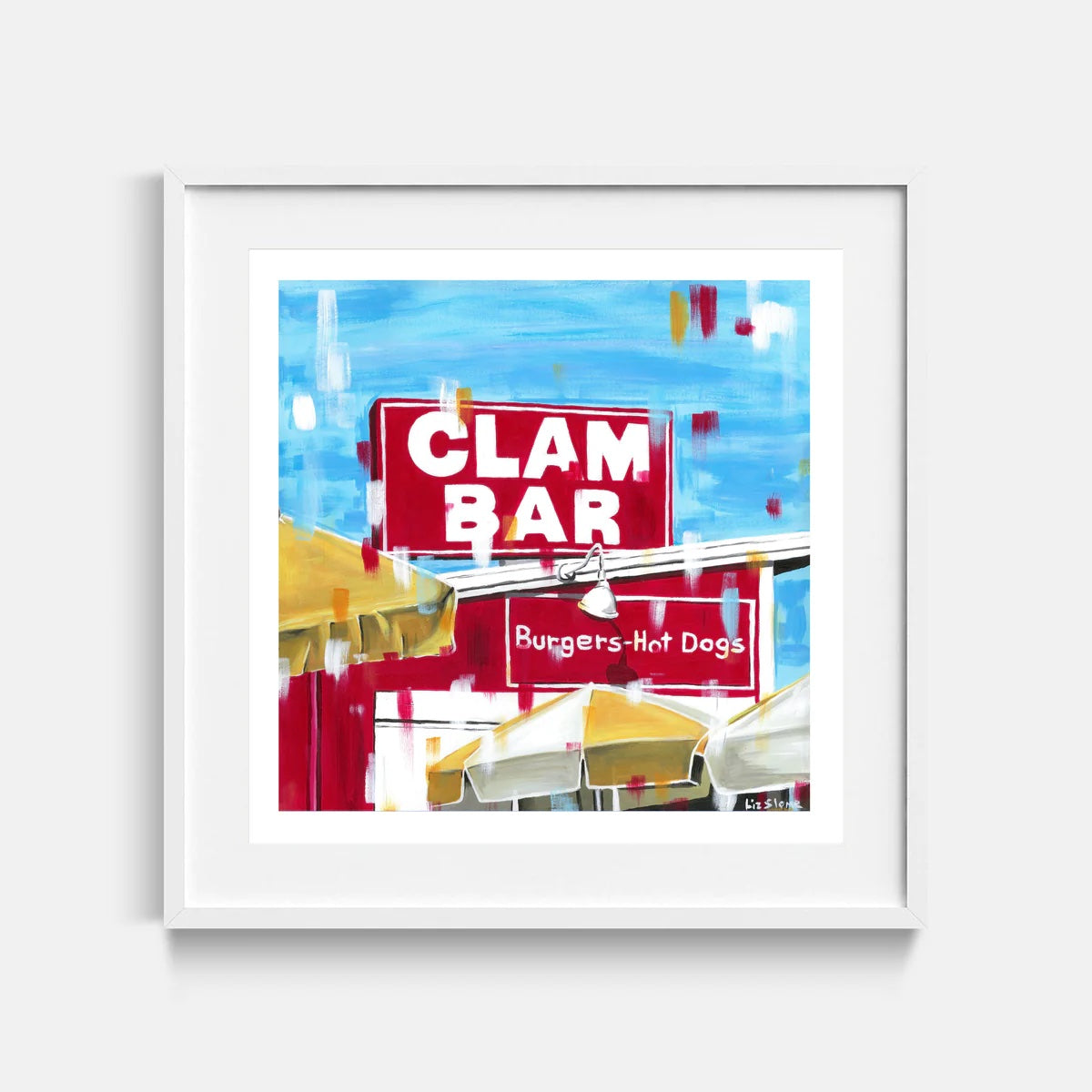 Clam Bar Print